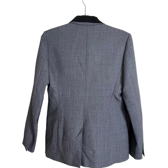 Theory Gray and Black Blazer - Picture 4 of 9